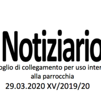 Notiziario Parrocchiale